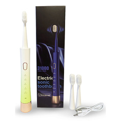 Электрическая зубная щетка NAUMARTI Зубная щетка электрическая взрослая с 3 насадками
