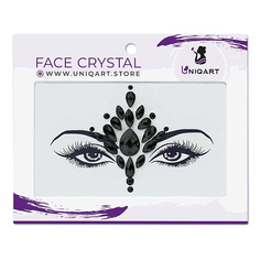 Наклейки для лица UNIQART Кристаллы для лица UNIQART "Монарх"