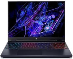 Ноутбук Acer Predator Helios PHN16-72-713V NH.QNPCD.002 i7-14700HX/16GB/1TB SSD/16.0" WQXGA IPS/WiFi/BT/cam/Win11Home/black