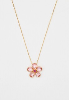 Подвеска Swarovski® Florere, с покрытием желтым золотом
