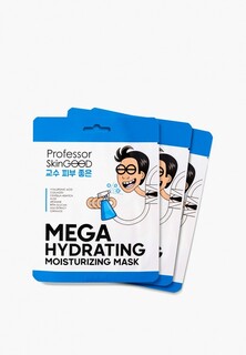 Маски для лица 3 шт. Professor SkinGood тканевые, с увлажняющим действием