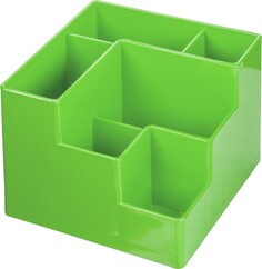 Подставка-органайзер д/канц.мелоч attache fantsy 6отд зел 120х120х100мм юк