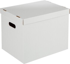 Короб архивный для хранения 390х320х290 белый усилен.дно 3шт/упак ккд-1 Attache