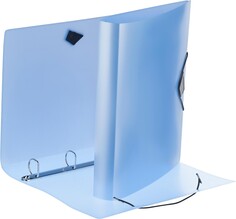 Папка на 4-х кольцах attache selection breeze, а4, d-кольца, 50мм, резинка