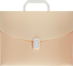 Папка-портфель 1 отделение а4 attache акварель желтый