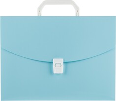 Папка-портфель 1 отделение а4 attache акварель голубой