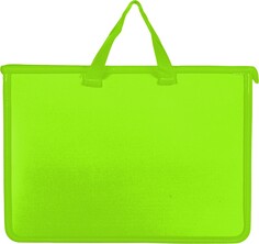 Папка-портфель на молнии с ручками attache neon а4+ салатовый