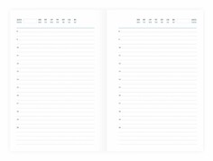 Ежедневник недатированный коричн, а5, 148x218, 352стр, agenda Attache