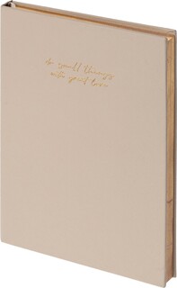 Ежедневник недатированный серый, а5 136 л., do small things, attache