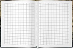 Блокнот gold collection а6 96л,клетка,обл.тв.лам.картон,сшивка ,черный Attache Selection