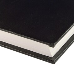 Ежедневник недатированный черный,а5,145х205мм,136л,ideal 3-122/03 Attache