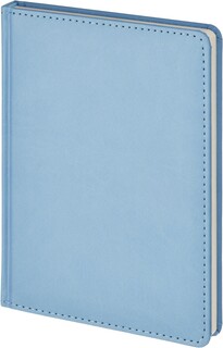 Ежедневник недатированный голубой, а5, 140х200мм, 136л, attache classic