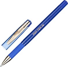 Ручка гелевая неавтомат. unomax/unimax toptekgelgolddc 0,5мм,син,манж