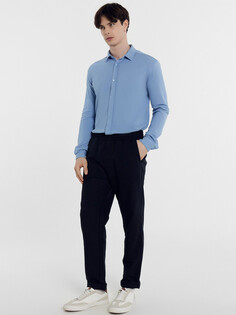 Рубашка мужская в синем цвете Mark Formelle