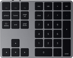 Satechi Клавиатура Aluminum Extended Keypad, «серый космос»