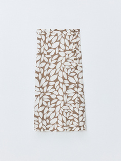 Юбка миди с принтом