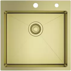 Кухонная мойка Raglo R700.5050.03 50x50 см, золотой матовый