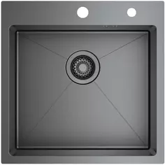 Кухонная мойка Raglo R700.5050.09 50x50 см, графит матовый
