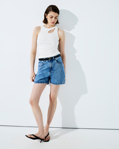 Шорты из денима голубого цвета 2Mood