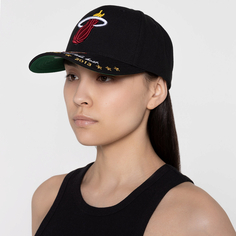 Кепка Against The Best Pro Snapback Miami Heat Mitchell and Ness