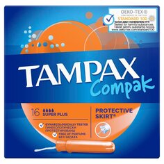 Тампоны Tampax, Super Plus, 16 шт, TM-83725527