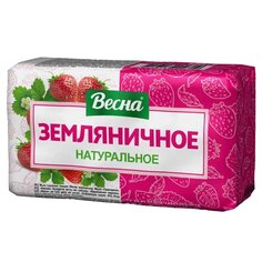 Мыло Весна, Семейное, 140 г, земляничное