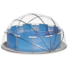 Тент для бассейна Pool tent на землю 4,5 м