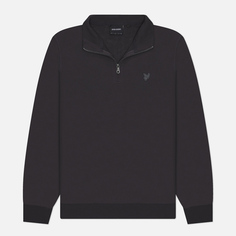 Мужская толстовка Lyle & Scott Tonal Eagle 1/4 Zip, цвет серый