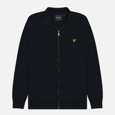 Мужской свитер Lyle & Scott Full Zip Regular Fit, цвет чёрный