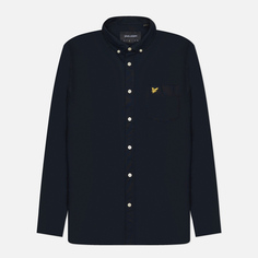 Мужская рубашка Lyle & Scott Light Weight Oxford Regular Fit, цвет чёрный