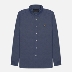 Мужская рубашка Lyle & Scott Chambray, цвет синий
