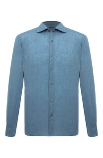 Льняная рубашка Zegna