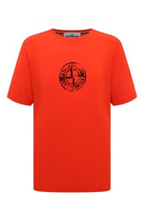 Хлопковая футболка Stone Island