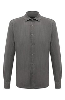 Джинсовая рубашка Zegna