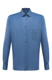 Хлопковая рубашка Stefano Ricci