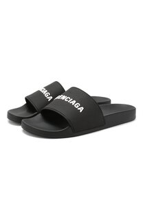 Резиновые шлепанцы Pool Balenciaga