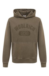 Хлопковое худи Woolrich