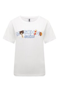 Хлопковая футболка Moschino