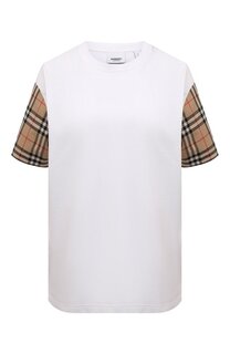 Хлопковая футболка Burberry