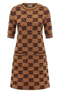 Шерстяное платье Gucci
