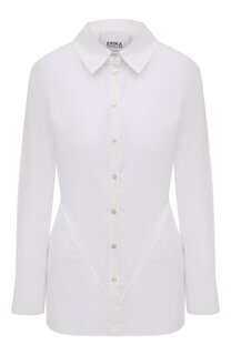 Хлопковая рубашка Erika Cavallini