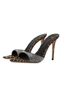 Текстильные мюли Intriigo 100 Giuseppe Zanotti Design