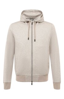 Толстовка из хлопка и льна Capobianco