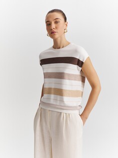 Легкий джемпер в полоску (42) Elis