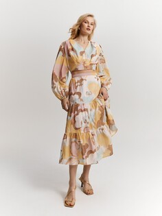 Юбка-миди из хлопка (48) Elis