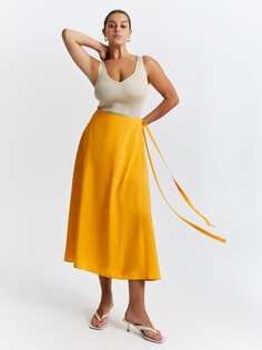 Яркая юбка на запах (50) Lalis