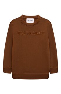 Хлопковый свитшот Trussardi junior