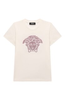Хлопковая футболка Versace