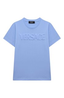 Хлопковая футболка Versace