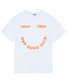 Футболка с принтом &quot;make your own good luck&quot; Dan Maralex